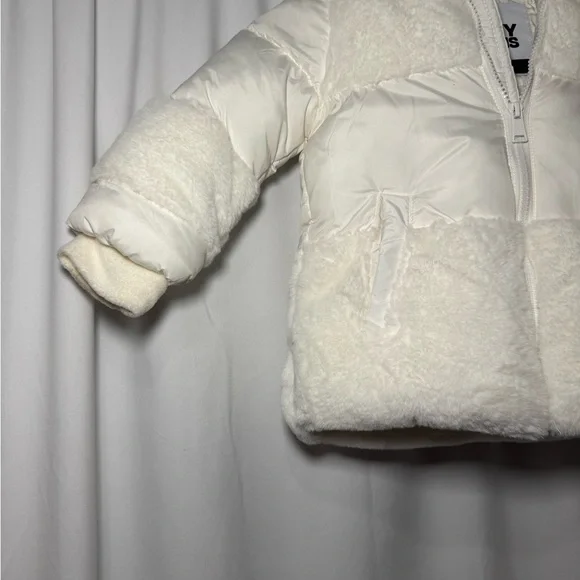 DKNY Cream Puffer Jacket - Picture 2 of 6